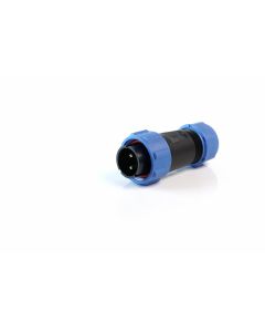 MULTICOMP PRO MP002546Circular Connector, MP-T21 IP68 Series, Cable Mount Plug, 2 Contacts, Solder Pin, Threaded