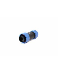 MULTICOMP PRO MP002666Circular Connector, MP-T21 IP67 Series, Cable Mount Plug, 9 Contacts, Solder Pin, Bayonet