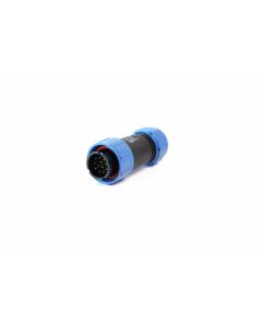 MULTICOMP PRO MP002667Circular Connector, MP-T21 IP67 Series, Cable Mount Plug, 12 Contacts, Solder Pin, Bayonet
