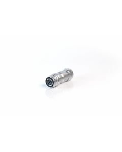 MULTICOMP PRO MP002738Circular Connector, MP M12 Push-Pull Connectors, Cable Mount Plug, 7 Contacts, Solder Socket