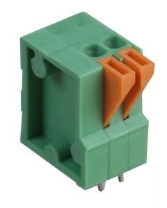 MULTICOMP PRO MC000001Wire-To-Board Terminal Block, 2.54 mm, 2 Positions, 26 AWG, 20 AWG, Push In