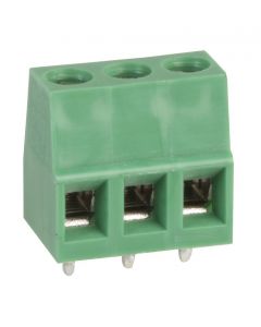 MULTICOMP PRO MC000027Wire-To-Board Terminal Block, 5 mm, 3 Positions, 26 AWG, 12 AWG, Screw