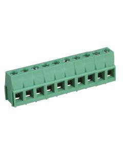 MULTICOMP PRO MC000040Wire-To-Board Terminal Block, 5.08 mm, 10 Positions, 26 AWG, 12 AWG, 4 mm², Screw