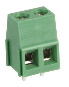 MULTICOMP PRO MC000046Wire-To-Board Terminal Block, 5 mm, 2 Positions, 26 AWG, 12 AWG, Screw