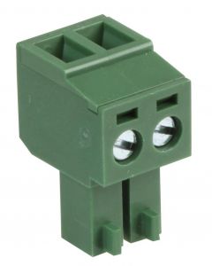 MULTICOMP PRO MC000096Pluggable Terminal Block, 3.81 mm, 2 Positions, 26AWG to 16AWG, Screw, 10 A