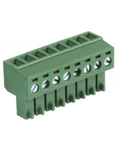 MULTICOMP PRO MC000101Pluggable Terminal Block, 3.81 mm, 8 Positions, 26AWG to 16AWG, Screw, 10 A