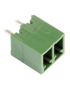 MULTICOMP PRO MC000120Terminal Block, Header, 3.81 mm, 2 Positions, 12 A, 300 V, Through Hole Vertical