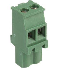 MULTICOMP PRO MC000192Pluggable Terminal Block, 5.08 mm, 2 Positions, 24AWG to 14AWG, Screw, 16 A