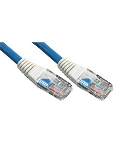 MULTICOMP PRO MP009273Ethernet Cable, Cat5e, Cat5e, RJ45 Plug to RJ45 Plug, UTP (Unshielded Twisted Pair), Blue, 1 m