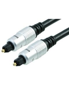 MULTICOMP PRO PSG00879Audio / Video Cable Assembly, Digital, TOSLink Optical, TOS Plug to TOS Plug, 12 Ft, 3.7 M