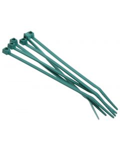 MULTICOMP PRO MP003107Cable Tie, Nylon 6.6 (Polyamide 6.6), Teal, 104.77 mm, 2.41 mm, 22.2 mm, 18 lb