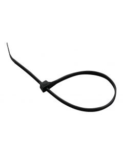 MULTICOMP PRO MP003125Cable Tie, Nylon 12 (Polyamide 12), Black, 285.75 mm, 4.57 mm, 77.7 mm, 50 lb