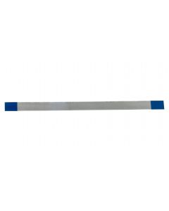 MULTICOMP PRO MP-FFCA05082002AFFC / FPC Cable, 8 Conductor, 0.5 mm, Same Sided Contacts, 7.9 ', 200 mm, White