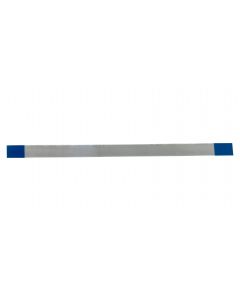 MULTICOMP PRO MP-FFCA05141002AFFC / FPC Cable, 14 Conductor, 0.5 mm, Same Sided Contacts, 3.9 ', 100 mm, White