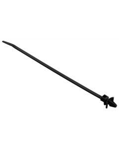 MULTICOMP PRO MP003265Cable Tie, Nylon 6.6 (Polyamide 6.6), Black, 157.98 mm, 3.55 mm, 36.32 mm, 40 lb