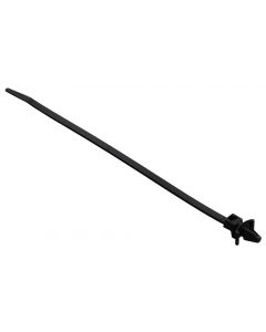MULTICOMP PRO MP003267Cable Tie, Nylon 6.6 (Polyamide 6.6), Black, 157.98 mm, 3.55 mm, 36.32 mm, 40 lb