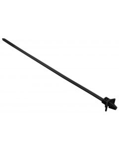 MULTICOMP PRO MP003268Cable Tie, Nylon 6.6 (Polyamide 6.6), Black, 201.59 mm, 4.74 mm, 50 mm, 49 lb