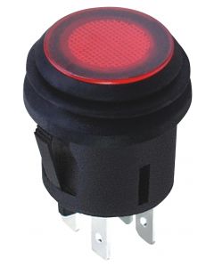 MULTICOMP PRO MCR13-527D2L-02Pushbutton Switch, 20.2 mm, SPST, On-Off, Round
