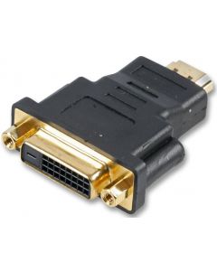 MULTICOMP PRO PS000179DVI to HDMI Audio / Video Adapter, DVI-D Receptacle, HDMI Plug - Type A