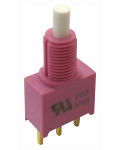 MULTICOMP PRO MP-PB8-AA00A2GE-2Pushbutton Switch, SPDT, On-(Off), Round Plunger
