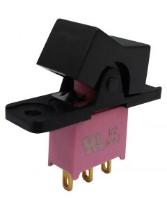 MULTICOMP PRO MP-R2-2B-A-5-11Rocker Switch, Miniature, IP67, On-On, SPDT, Non Illuminated, Panel Mount, Black