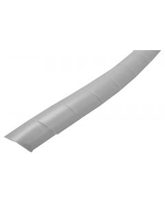 MULTICOMP PRO PP002255Spiral Wrap, 0.5 ', 12.7 mm, Polyethylene, Natural, 100 ft, 30.5 m