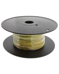 MULTICOMP PRO PP002306Wire, PVC, Yellow, Green, 18 AWG, 1000 ft, 305 m