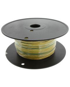 MULTICOMP PRO PP002361Wire, PVC, Yellow, Green, 22 AWG, 1000 ft, 305 m