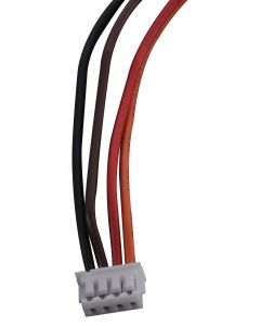 MULTICOMP PRO MP004790Cable Assembly, Wire to Board Receptacle to Free End, 4 Positions, 1.5 mm, 1 Row, 300 mm, 11.8 '