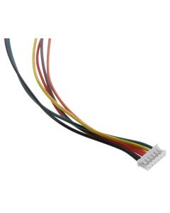 MULTICOMP PRO MP004792Cable Assembly, Wire to Board Receptacle to Free End, 6 Positions, 1.5 mm, 1 Row, 300 mm, 11.8 '
