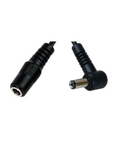 MULTICOMP PRO JR8306A-5MBarrel Power Cord, 2.1mm Barrel Plug, 2.1mm Barrel Jack, 15 ft, 5 m, Black