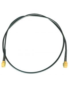 MULTICOMP PRO MC001053RF / Coaxial Cable Assembly, RG174, SMA Plug to SMA Plug, RG174, 24 ', 610 mm, Black