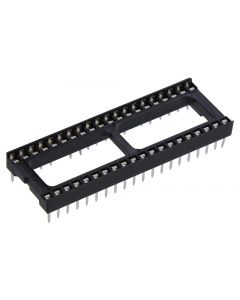 MULTICOMP PRO SPC15505IC & Component Socket, 40 Contacts, DIP Socket, 2.54 mm, ICD Series, 15.24 mm, Phosphor Bronze