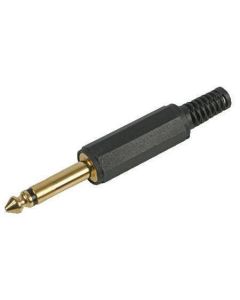 MULTICOMP PRO PSG03572Phone Audio Connector, Jack, 1/4 ', Cable Mount, Gold Plated Contacts