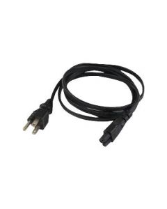 MULTICOMP PRO GW-151651Mains Power Cord, NEMA 5-15P to IEC 60320 C5, 1.8 m, 7 A, 125 VAC, Black