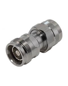 MULTICOMP PRO MCRF0005RF / Coaxial Adapter, 6GHz, 4.3/10, Jack, N, Plug, Straight Adapter, 50 ohm