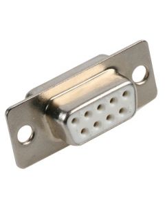 MULTICOMP PRO 5502-09SA-01-F1D Sub Connector, Standard, Receptacle, 5502, 9 Contacts, DE, Solder