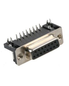 MULTICOMP PRO 5504F1-15S-02-03-F1D Sub Connector, Standard, Receptacle, 5504, 15 Contacts, DA, Solder