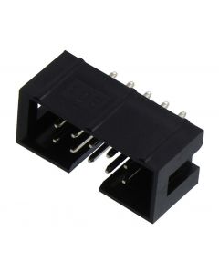 MULTICOMP PRO SPC20505Pin Header, Wire-to-Board, 2.54 mm, 2 Rows, 10 Contacts, Through Hole Straight