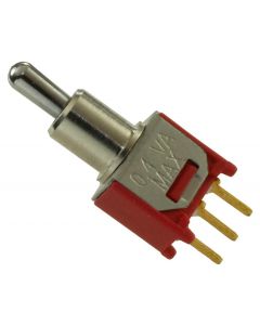 MULTICOMP PRO 2MS5T2B2M2REToggle Switch, On-Off-(On), SPDT, Non Illuminated, 2MS5 Series, 100 mA, Panel Mount