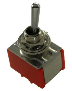 MULTICOMP PRO 1M31T1B5M1QEToggle Switch, On-On, 3PDT, Non Illuminated, 1M31 Series, 5 A, Panel Mount