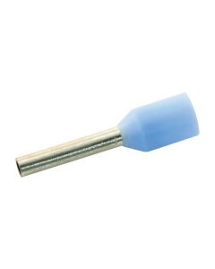 MULTICOMP PRO E0206-LIGHTBLUEWire Ferrule, Single Wire, 26 AWG, 0.25 mm², 6 mm, Blue, E Series