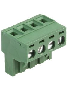 MULTICOMP PRO MC000178TERMINAL BLOCK, PLUGGABLE, 4POS, 12AWG