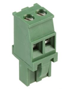 MULTICOMP PRO MC000184Pluggable Terminal Block, 2, 300 V, 16 A, 5.08 mm, 24 AWG, 14 AWG RoHS Compliant: Yes