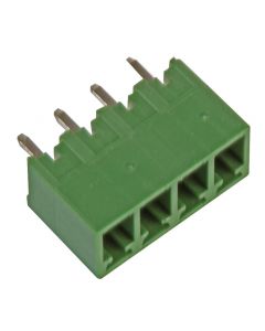 MULTICOMP PRO MC000122Terminal Block Header, 4, 300 V, 12 A, 3.81 mm, Through Hole Vertical, Header RoHS Compliant: Yes