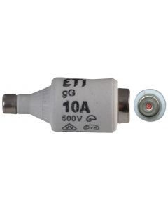 MULTICOMP PRO 2312404Industrial / Power Fuse, Class gG / gL, 400 V, 500 V, 10 A, 22mm x 50mm, 0.87' x 1.97' RoHS Compliant: Yes